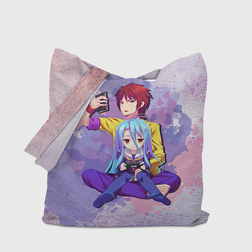 Сумка-шоппер No Game No Life / 3D-принт – фото 1