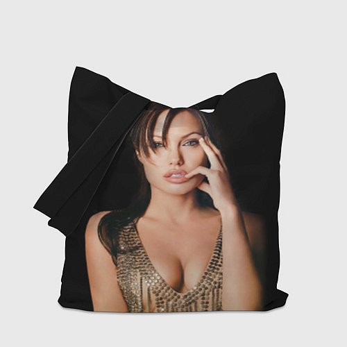 Сумка-шоппер Angelina Jolie / 3D-принт – фото 1
