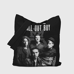 Сумка-шопер Fall out boy band, цвет: 3D-принт