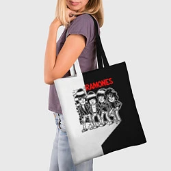 Сумка-шопер Ramones Boys, цвет: 3D-принт — фото 2