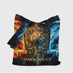 Сумка-шопер Dark Souls: Lion Shield, цвет: 3D-принт