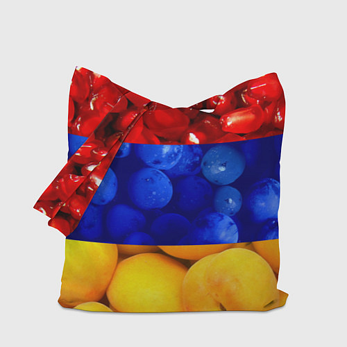 Сумка-шоппер Флаг Армении / 3D-принт – фото 1
