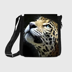 Сумка на плечо Хищный леопард, цвет: 3D-принт
