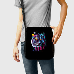 Сумка на плечо Ретро тигр, цвет: 3D-принт — фото 2