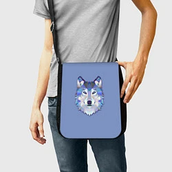 Сумка на плечо Геометрический волк, цвет: 3D-принт — фото 2