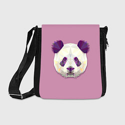 Сумка на плечо Геометрическая панда, цвет: 3D-принт
