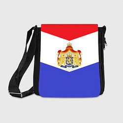 Сумка на плечо Флаг и герб Голландии, цвет: 3D-принт