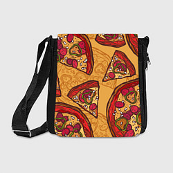 Сумка на плечо Пицца, цвет: 3D-принт