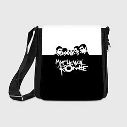 Сумка на плечо My Chemical Romance B&W, цвет: 3D-принт