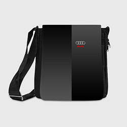 Сумка на плечо Audi: Metallic Style, цвет: 3D-принт