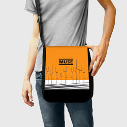 Сумка на плечо Muse: Orange Mood, цвет: 3D-принт — фото 2