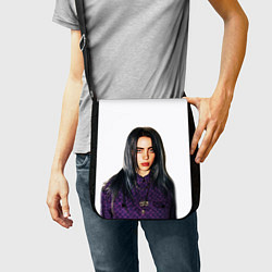 Сумка на плечо BILLIE EILISH, цвет: 3D-принт — фото 2