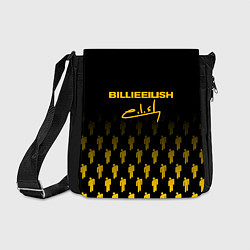 Сумка на плечо Billie Eilish: Yellow & Black Autograph, цвет: 3D-принт