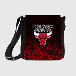 Сумка на плечо CHICAGO BULLS, цвет: 3D-принт