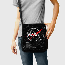 Сумка на плечо NASA, цвет: 3D-принт — фото 2