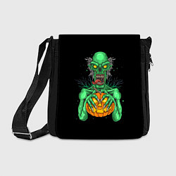 Сумка на плечо Halloween Zombie, цвет: 3D-принт