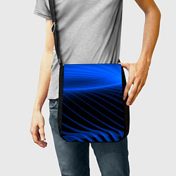 Сумка на плечо Неоновые лучи, цвет: 3D-принт — фото 2