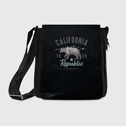 Сумка на плечо California republic, цвет: 3D-принт