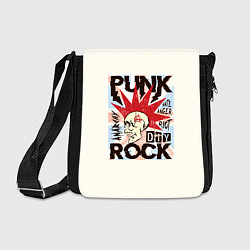 Сумка на плечо Punk Rock Панк, цвет: 3D-принт