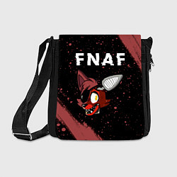 Сумка на плечо FIVE NIGHTS AT FREDDYS - ФОКСИ Краска, цвет: 3D-принт