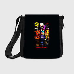 Сумка на плечо Five Nights at Freddys - FNAF персонажи, цвет: 3D-принт