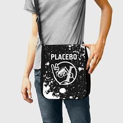 Сумка на плечо Placebo - КОТ - Брызги, цвет: 3D-принт — фото 2