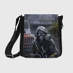 Сумка на плечо STALKER Одиночка В Припяти, цвет: 3D-принт