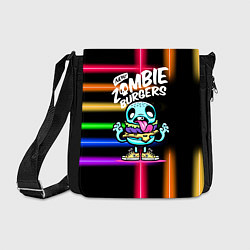 Сумка на плечо Zombie burgers - Pop Art, цвет: 3D-принт