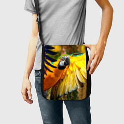 Сумка на плечо Взлёт попугая, цвет: 3D-принт — фото 2