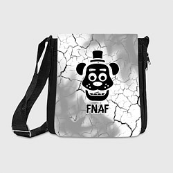 Сумка на плечо FNAF glitch на светлом фоне, цвет: 3D-принт