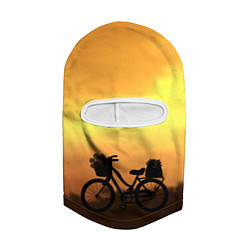 Балаклава Велосипед на закате, цвет: 3D-белый — фото 2