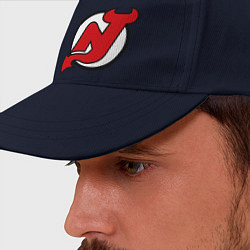Бейсболка New Jersey Devils, цвет: тёмно-синий — фото 2