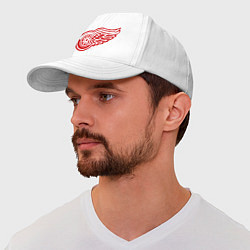 Бейсболка Detroit Red Wings, цвет: белый