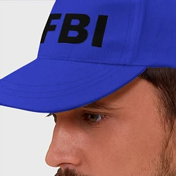 Бейсболка FBI, цвет: синий — фото 2