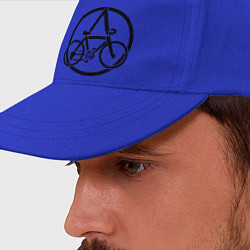Бейсболка Anarchy Bike, цвет: синий — фото 2