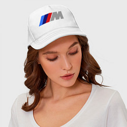 Бейсболка BMW M, цвет: белый — фото 2