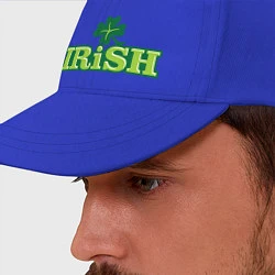 Бейсболка Ирландия, цвет: синий — фото 2
