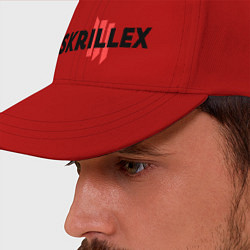 Бейсболка Skrillex III, цвет: красный — фото 2