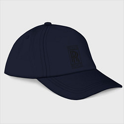 Бейсболка Rolls-Royce logo, цвет: тёмно-синий