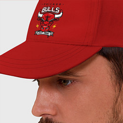 Бейсболка Chicago Bulls est. 1966, цвет: красный — фото 2
