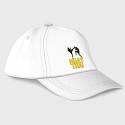 Бейсболка Muay Thai, цвет: белый