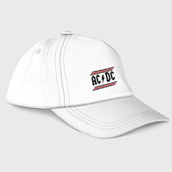 Бейсболка AC/DC Voltage, цвет: белый