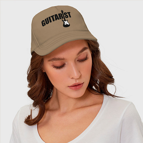 Бейсболка Гитарист / Миндальный – фото 4