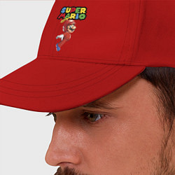 Бейсболка Марио - вертолёт, цвет: красный — фото 2