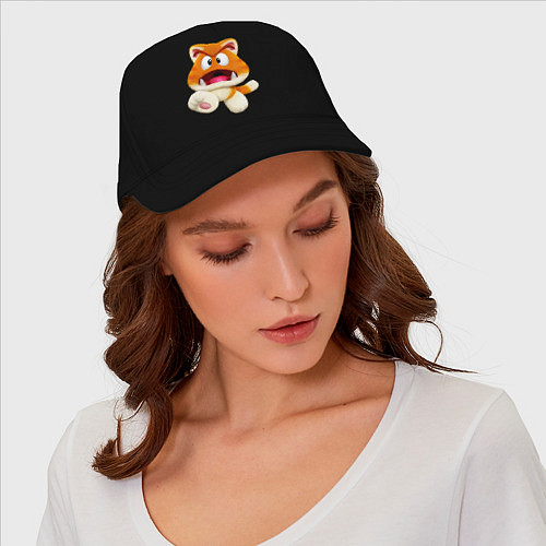 Бейсболка GoombaCat / Черный – фото 4