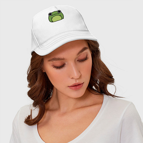 Бейсболка Frog Lucky / Белый – фото 4