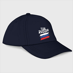 Бейсболка Team - Russia, цвет: тёмно-синий