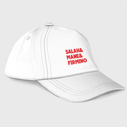 Бейсболка Salah - Mane - Firmino, цвет: белый