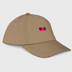 Бейсболка Anime Sad Eye, цвет: миндальный