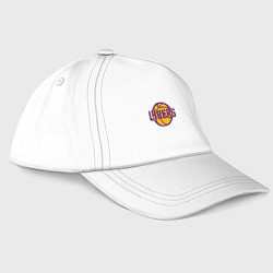 Бейсболка Lakers ball, цвет: белый